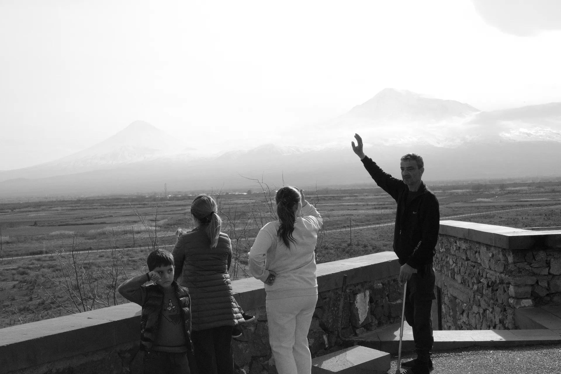 Around Khor Virap, Ararat on the background - Sebastiano Edoardo Casella