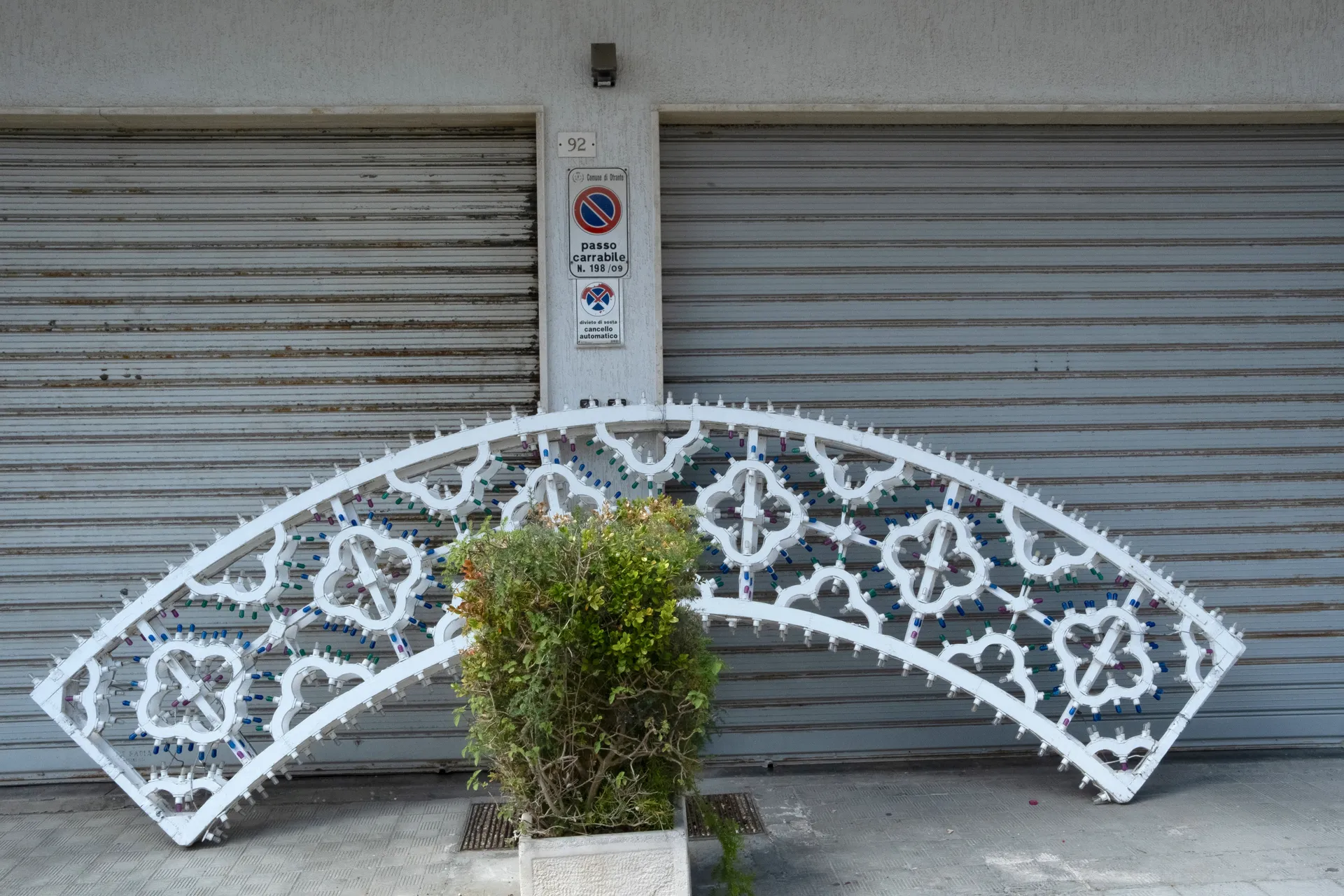 Dismantled light installations - Otranto